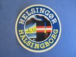 Old Vintage - HELSINGOR - Denmark - STEAMSHIP - Luggage LABEL - Halsingborg