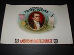  Old Antique American Protectorate Inner Cigar Label James Monroe - H&L