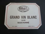  Lot of 100 Old Vintage 1940's - Grand Vin Blanc - European WINE LABELS