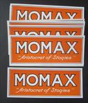  Lot of 50 Old Vintage - MOMAX - Cigar LABELS - Aristocrat of Stogies