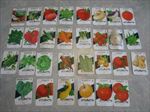 Lot of 30 Old Vintage 1950's-60's - VEGETABLE SEED PACKETS - Lone Star - EMPTY