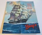 Old Vintage 1950's - BARQ'S SODA - Bottler Advertising Booklet - ROOT BEER 