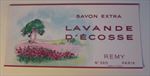 Old Vintage 1930's - FRENCH Soap Label - Savon Lavande D'Ecosse - REMY - PARIS 