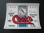  Lot of 100 Old Vintage COOK'S - BEER LABELS - Evansville IND - 1/4 KEG