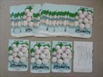  Lot of 50 Old Vintage - RADISH - White Globe - SEED PACKETS - Empty