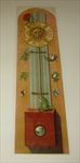 Old 1910's Antique French Game PRINT - FROG BAROMETER - Cartoon
