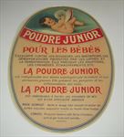  Old Vintage 1930's French -  BABY POWDER - Advertising SIGN / Label 