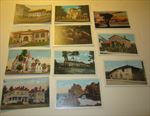 Lot of 11 Old Vintage 1910's-30's MONTEREY - Pacific Grove CALIFORNIA POSTCARDS