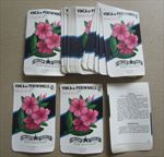  Lot of 50 Old Vintage 1950's VINKA - Pink Flower SEED PACKETS - Empty