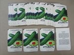  Lot of 50 Old Vintage - CUCUMBER - Straight 8 - SEED PACKETS - Empty