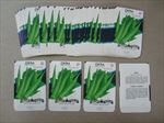  Lot of 50 Old Vintage - OKRA - Emerald Green - SEED PACKETS - Empty