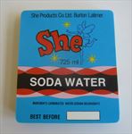  lot of 100 Old Vintage SHE - SODA WATER - Soda LABELS - Fairy 