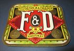  Lot of 25  Old FITZPATRICK & DRAPER - Outer CIGAR Box LABELS 