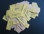  Lot of 100 Old Vintage - GUNPOWDER TEA - LABELS 