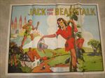 HUGE Old Vintage 1930's - JACK and the BEANSTALK- THEATRE Show POSTER 