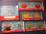 HUGE  Lot of 500 Old 1950's - ANGEL Brand - Can & Crate LABELS 