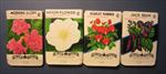  Lot of 100 Old 1950's Vintage - FLOWER - SEED PACKETS - 410A - EMPTY