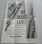 Old Vintage 1950's - S.P. RAILROAD - NO MAN'S LAND Brochure - Industrial Sites