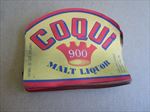 Lot of 100  Old Vintage - COQUI 900 Malt Liquor - BEER Labels - PA. 
