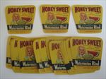  Lot of 25 Old 1943 Honey Sweet WATERMELON Rind JAR LABELS Georgia 8oz