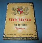  Lot of 100 Old Vintage - VINO BIANCO - European Wine LABELS
