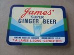  Lot of 100 Old Vintage - JAMES Ginger Beer / SODA LABELS - England 