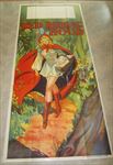 HUGE 3-Sheet  Old Vintage 1930's - RED RIDING HOOD THEATRE Show POSTER 