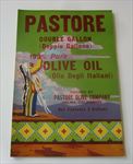  Lot of 50 Old Vintage - PASTORE Olive Oil - LABELS - INDIAN - Selma CA