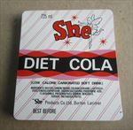  lot of 100 Old Vintage SHE - DIET COLA - Soda LABELS - Fairy 