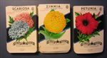  Lot of 75 Old 1950's Vintage - FLOWER - SEED PACKETS - 310E - EMPTY