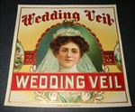  Old - Wedding Veil - Outer Cigar LABEL - Victorian 