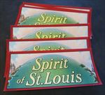 Lot of 10 Old - SPIRIT of ST. LOUIS - Lindbergh Airplane - CIGAR Box LABELS