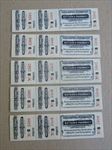 5 Old Vintage 1910's Boyson's Pharmacy PRESCRIPTION CHECKS - SAN FRANCISCO CA.