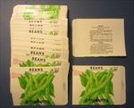  Lot of 100 Old Vintage Kentucky Wonder BEANS 20 - SEED PACKETS - EMPTY
