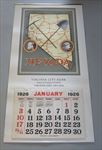  Old 1926 - VIRGINIA CITY BANK Calendar - Nevada - MAP - Mining  
