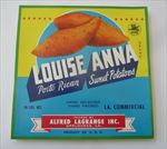 Lot of 100 Old Vintage - LOUISE ANNA Sweet Potatoes LABELS - Opelousas