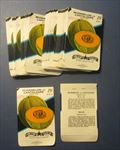  Lot of 100 Old Vintage CANTALOUPE - Perfection - SEED PACKETS - EMPTY