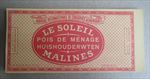  Lot of 100 Old 1930's - Le Soleil SUN - Can LABELS - Peas - Household