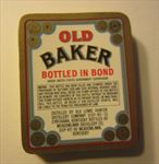  Lot of 100 Old Vintage - OLD BAKER Whiskey LABELS - Meadowlawn KY.