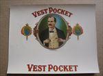  Old Antique - VEST POCKET - Inner CIGAR LABEL 