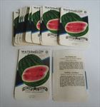  Lot of 25 Old Vintage 1940's - Florida WATERMELON - SEED PACKETS Empty