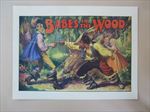 Old Vintage 1930's - BABES IN THE WOOD - Pantomime Theatre MINI POSTER