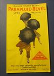  Old 1920's PARAPLUIE-REVEL - Umbrella MINI-POSTER - Leonetto Cappiello