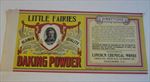  Old Vintage - Little Fairies - BAKING POWDER Can LABEL