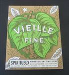  Lot of 100 Old Vintage 1950's - Vielle Fine - European Liquor LABELS