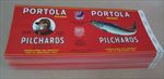  Lot of 500 Old Vintage 1940's PORTOLA Pilchards CAN LABELS - Monterey 