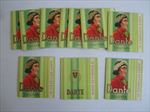 Lot of 10 Old Vintage DANTE Cigarillos - Tobacco BOXES / Package Sleeve - GREEN