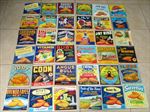 Collection of 36 Old Vintage LOUISIANA YAM / Sweet Potatoes LABELS All Different