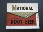  Lot of 100 Old Vintage 1950's NATIONAL Root Beer - SODA LABELS - N.J.