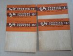 Lot Of 3 Old Vintage 1940's - 54 - Smoking Tobacco STORE DISPLAY Cardboard SIGNS